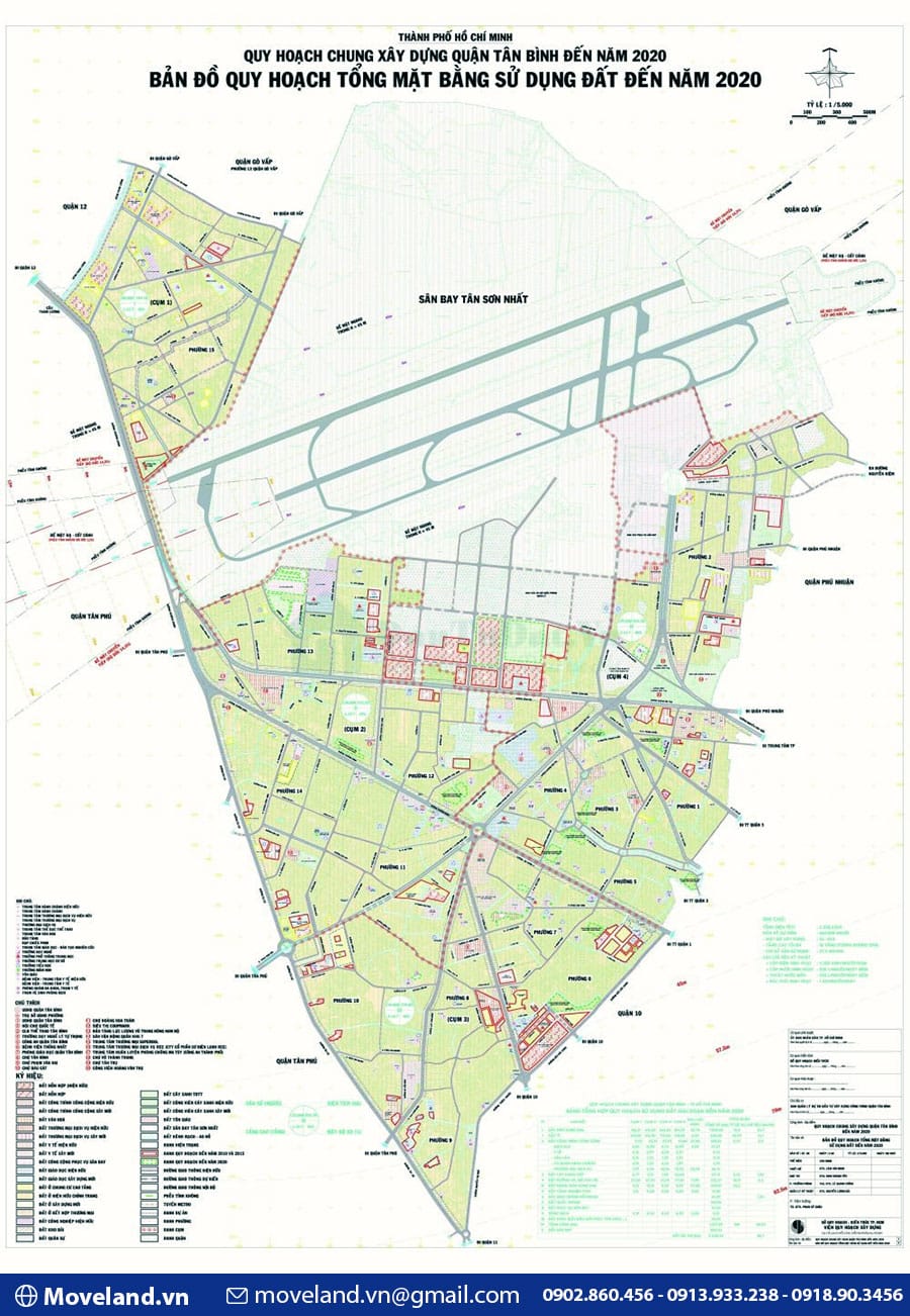 Bản đồ quận Tân Bình