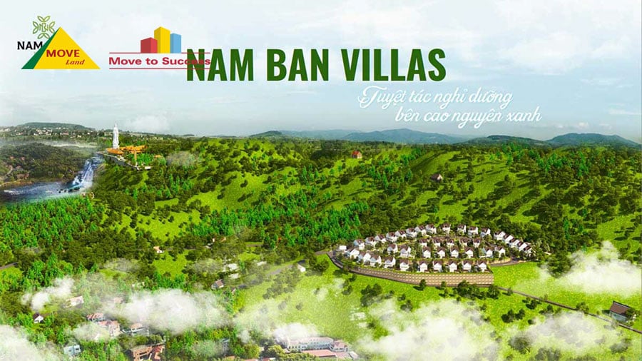 Dự án Nam Ban Villas tại thị trấn trung tâm huyện Lâm Hà