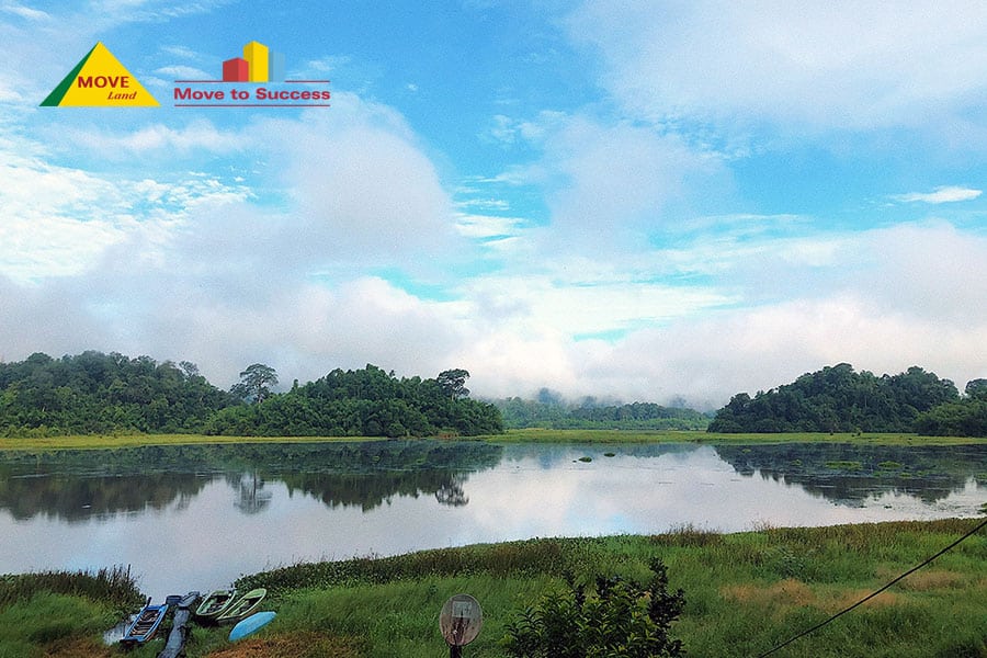 Hồ Đắk Lô trong vườn quốc gia Cát Tiên