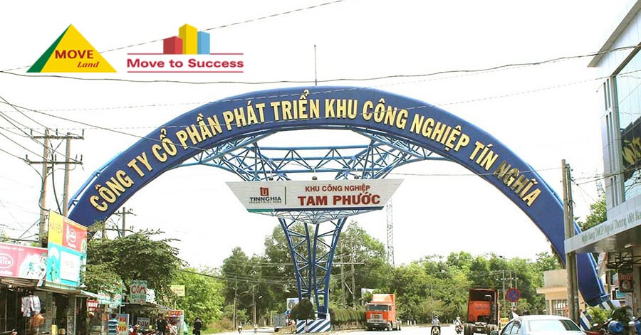 Khu công nghiệp Tam Phước được xây dựng vào năm 2003