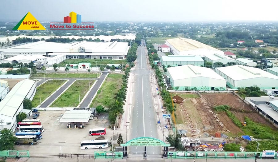Cụm công nghiệp Cầu Tràm rộng hàng chục ha tại huyện Cần Đước